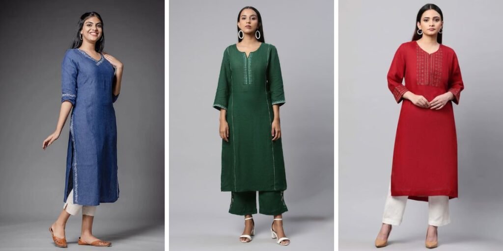 Linen Kurti: The Breathable Option