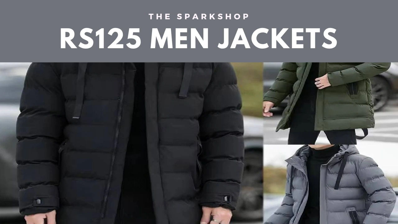 Rs125 Only on Thespark Shop Men Jackets: You Can’t Miss!